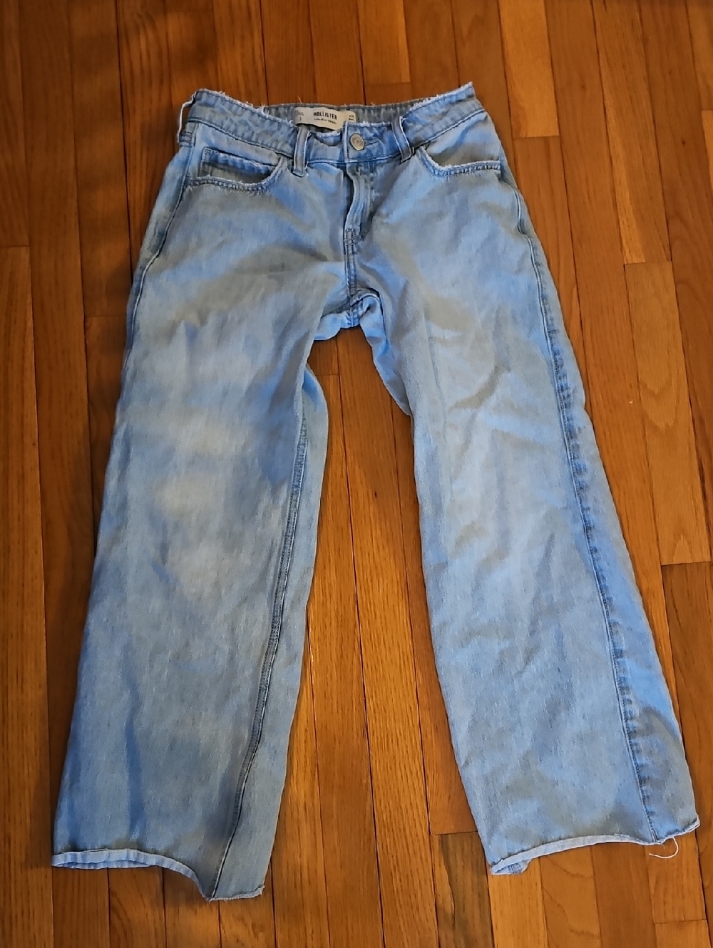 Hollister Low Rise Baggy Light Blue | 0s